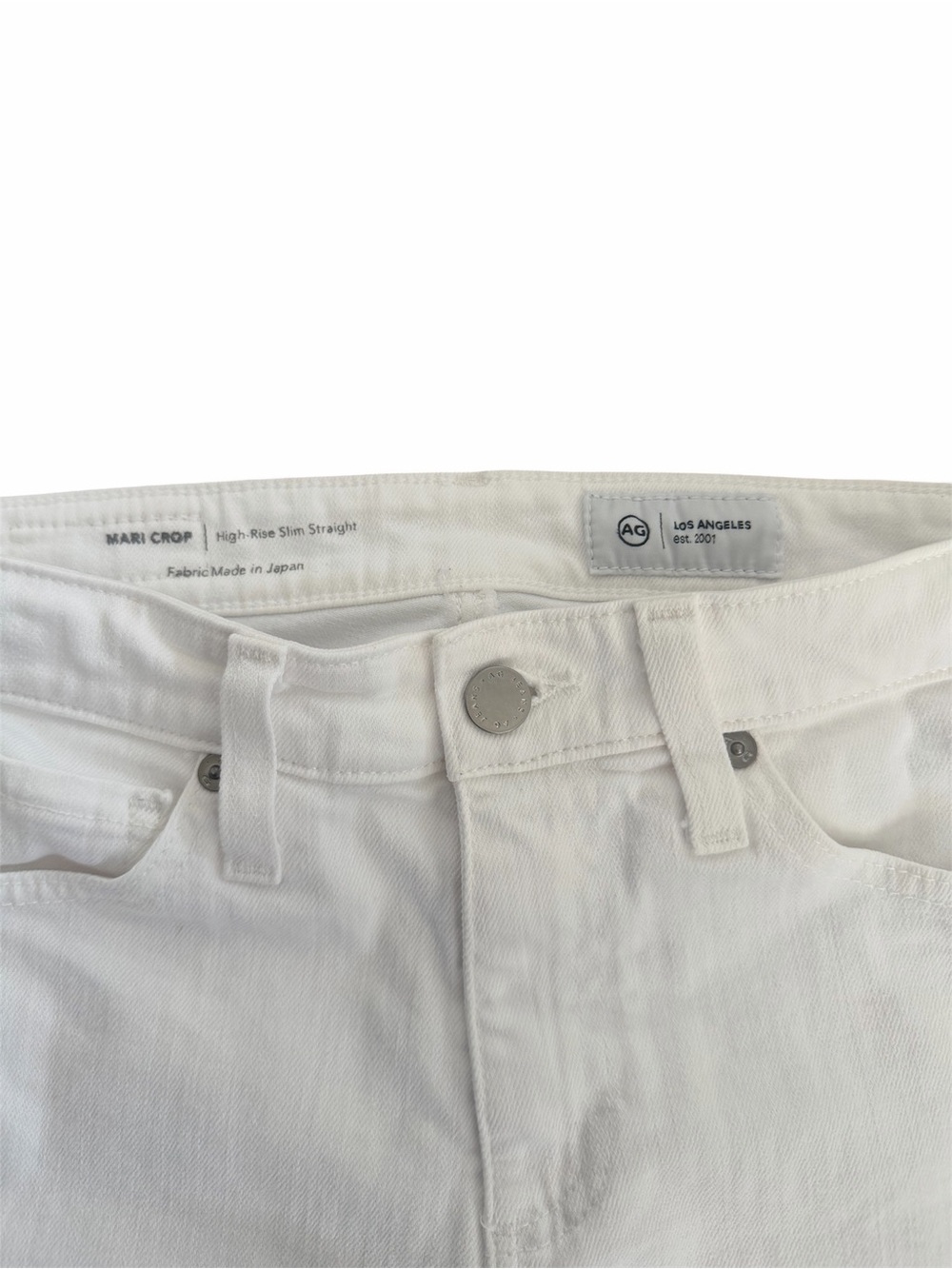 Ag Adriano Goldschmied Mari High Rise Slim Straight Jean - Picture 5 of 6